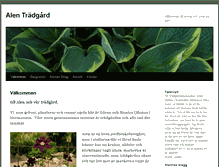 Tablet Screenshot of alentradgard.se